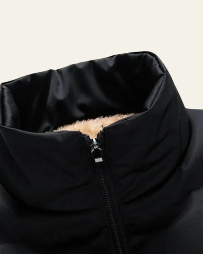 Gilet Uomo Trapuntato con Fodera in Pile