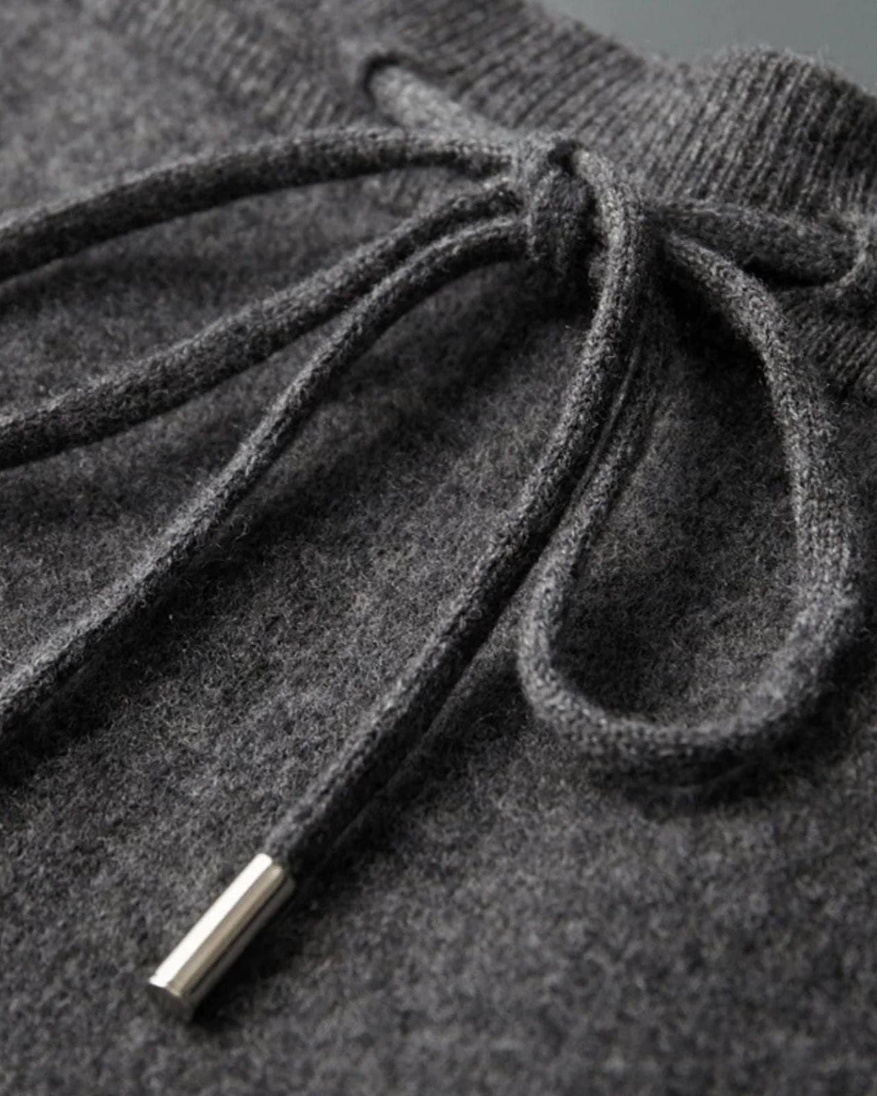 Pantaloni Uomo in Lana Merino a Righe Gamba Dritta Raffinati