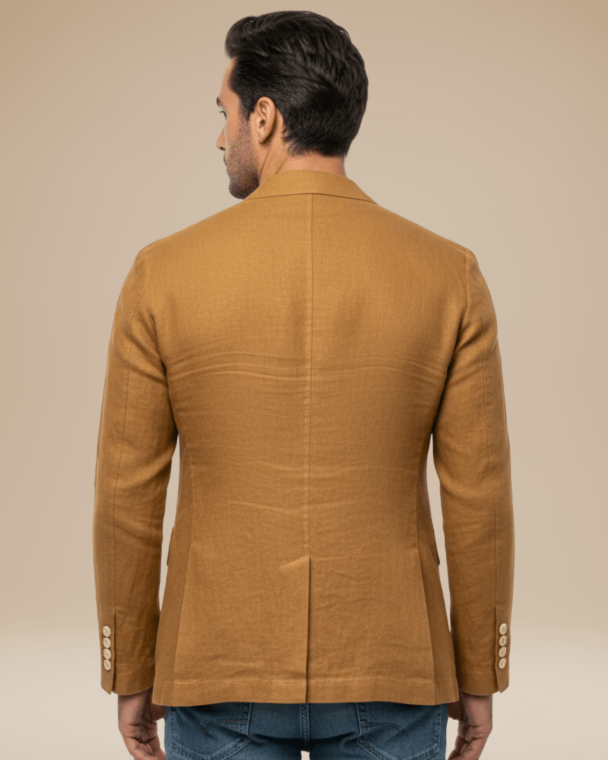 Blazer Uomo Sartoriale Slim a Tre Bottoni