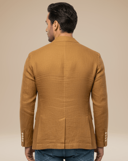 Blazer Uomo Sartoriale Slim a Tre Bottoni
