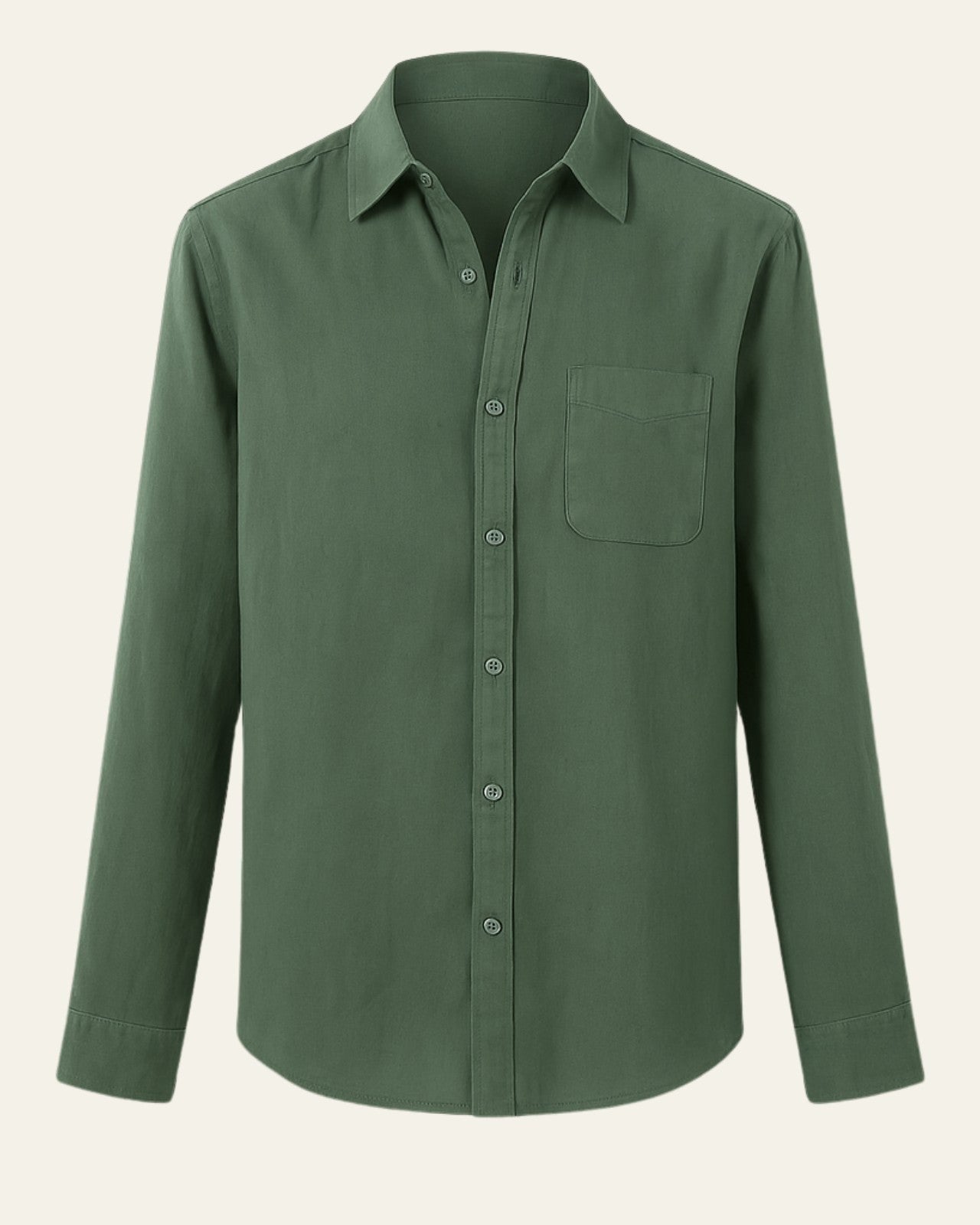 Camicia Uomo in Lino Oversize Misto Leggera Estiva