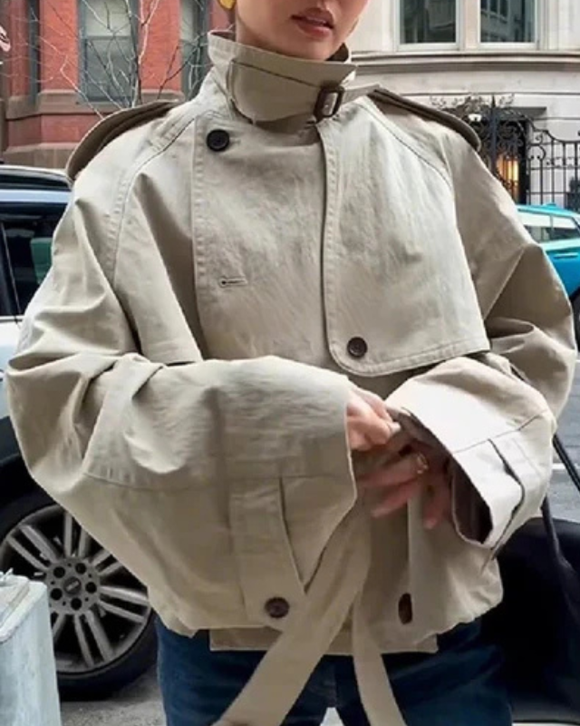 Trench Oversize Donna Stile Vintage