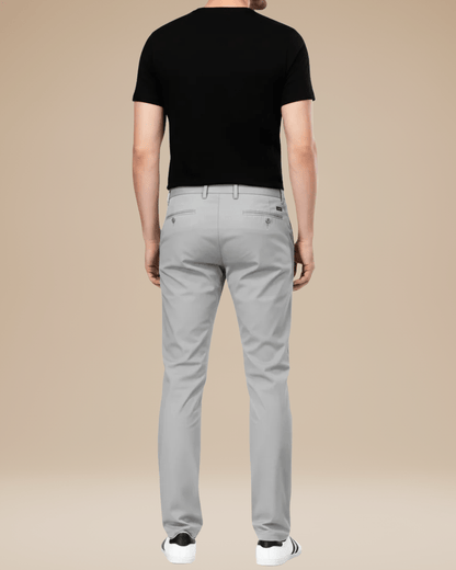 Pantaloni Uomo Slim in Tessuto Tecnico Elasticizzato Leggeri
