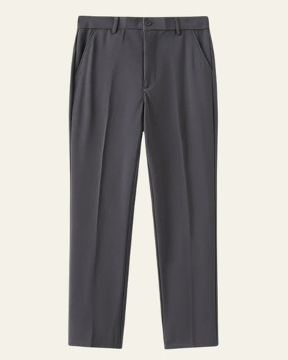 Pantaloni Uomo in Tessuto Stretch Linea Pulita Libertà Movimento