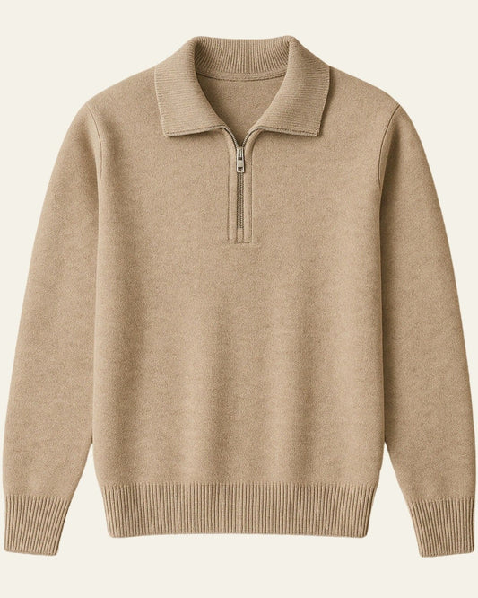 Maglione Uomo in Cashmere con Zip