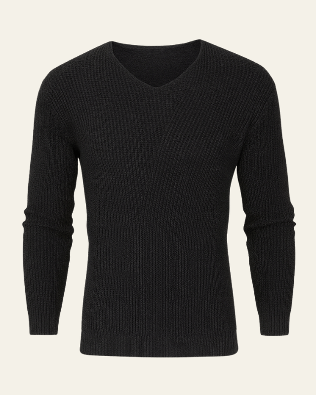 Maglione Uomo in Maglia Morbida di Alta Qualità Comfort