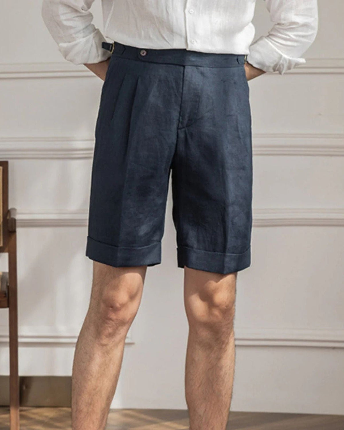 Pantaloncini Uomo in Lino