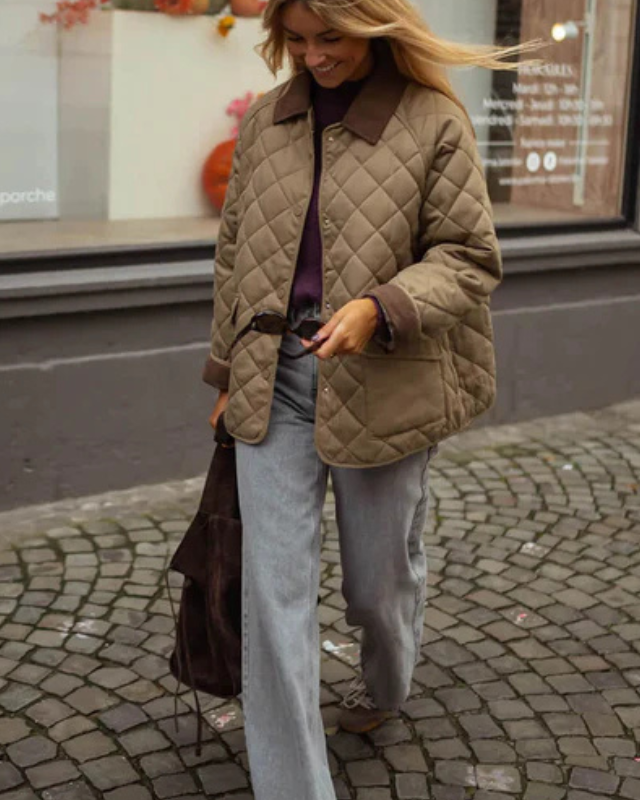 Giacca Trapuntata Donna in Cotone