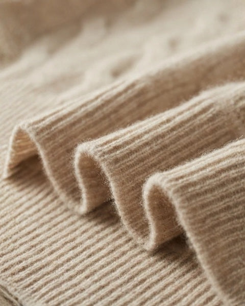 Maglione Uomo in Lana Merino con Zip Comfort Raffinato Versatile
