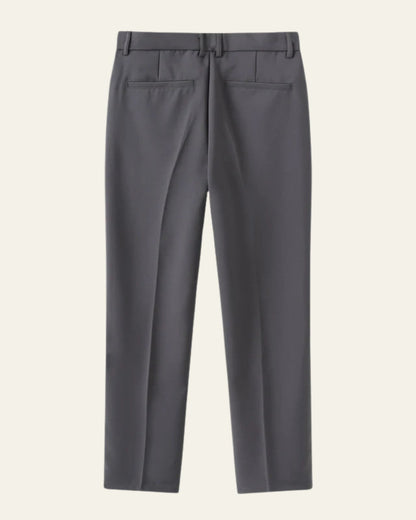Pantaloni Uomo in Tessuto Stretch Linea Pulita Libertà Movimento