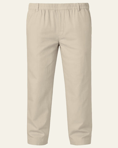 Pantaloni Uomo in Cotone Lino Comodi ed Eleganti Raffinati