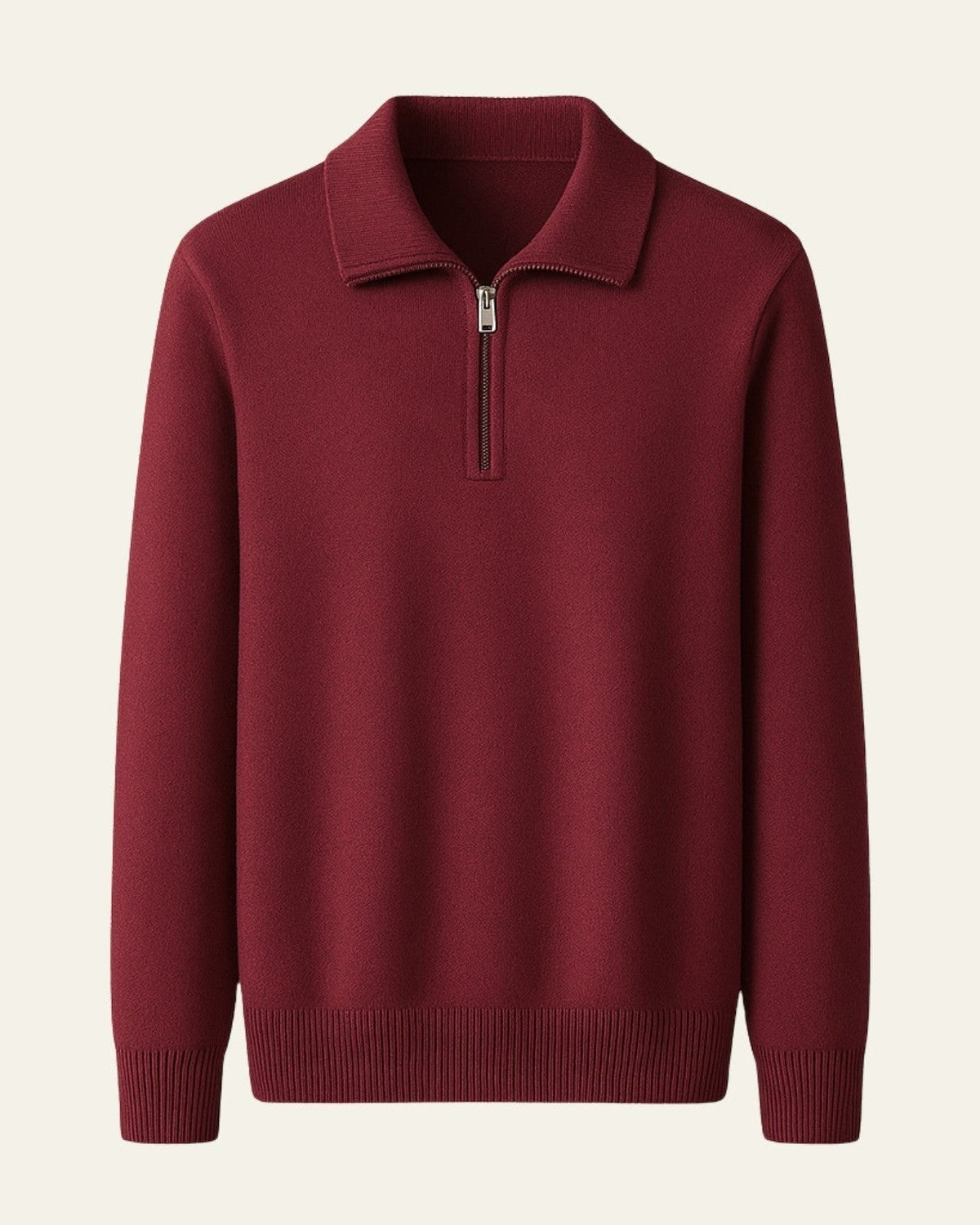 Maglione Uomo in Cashmere con Zip Morbido Raffinato Avvolgente