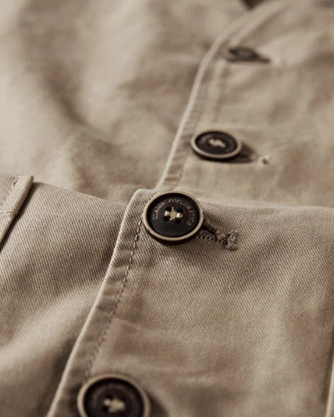 Gilet Uomo in Cotone Taglio Dritto
