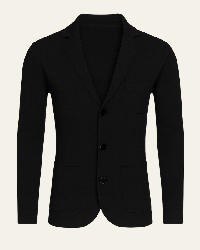 Blazer Uomo in Maglia Premium Slim Fit