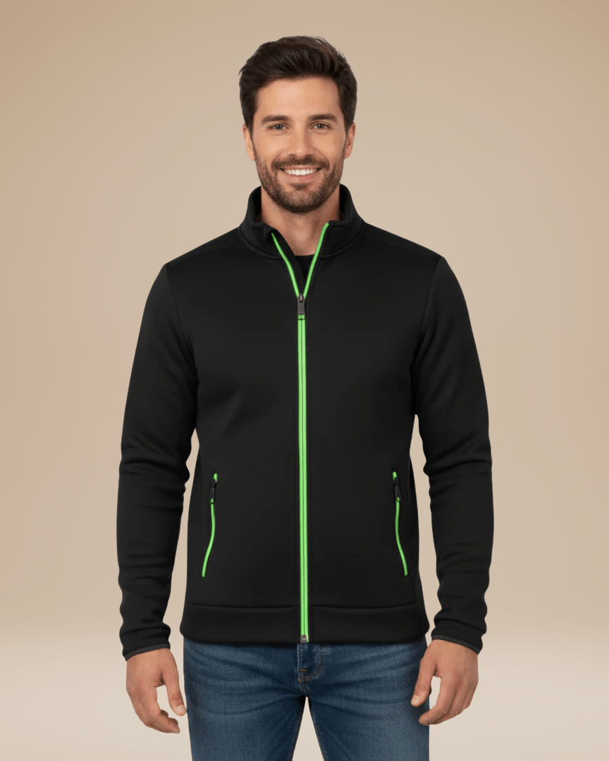 Giacca Uomo in Pile con Zip Integrale
