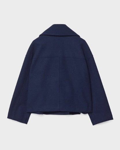 Cappotto Corto Donna Doppiopetto in Lana
