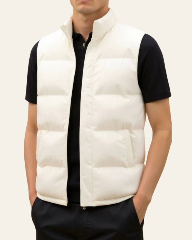 Gilet Uomo Trapuntato Strutturato