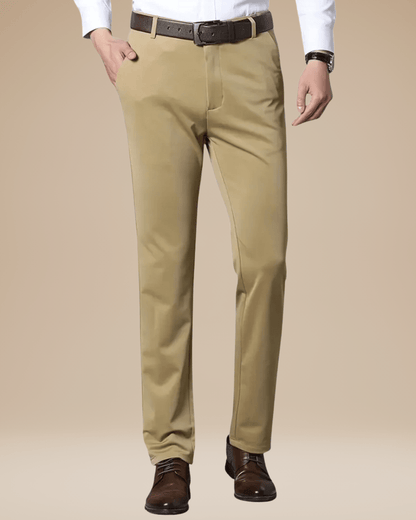 Pantaloni Uomo Sartoriali Eleganti con Elasticità Ufficio