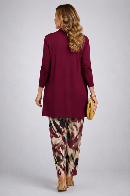 Fiamma | Completo Donna 3 Pezzi Viola