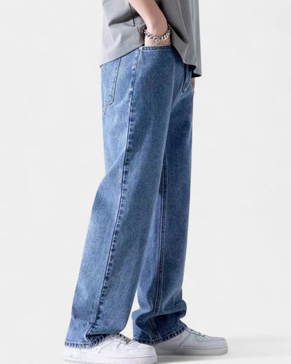 Jeans Uomo Regular Fit Gamba Dritta