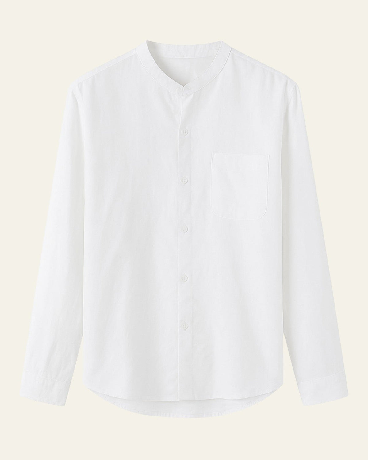 Camicia Uomo in Lino Oversize Misto Leggera Estiva