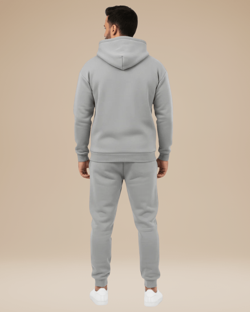 Completo Uomo Casual Felpa con Cappuccio e Jogger Sportivo