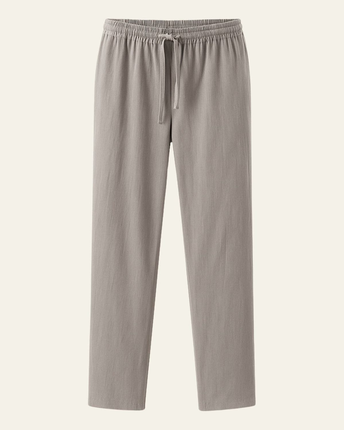 Pantaloni Uomo in Lino Rilassati Linea Fluida Traspiranti