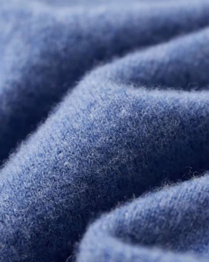 Polo Uomo in Lana Merino con Zip Morbida Eleganza Discreta