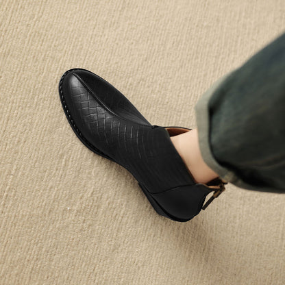 Teresa | Stivali Donna in Pelle Autentica con Plateau Discreto
