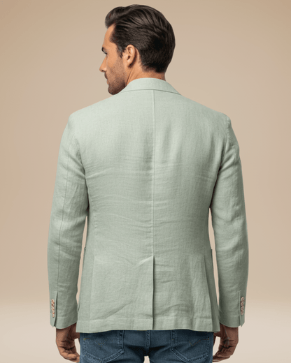 Blazer Uomo Sartoriale Slim a Tre Bottoni