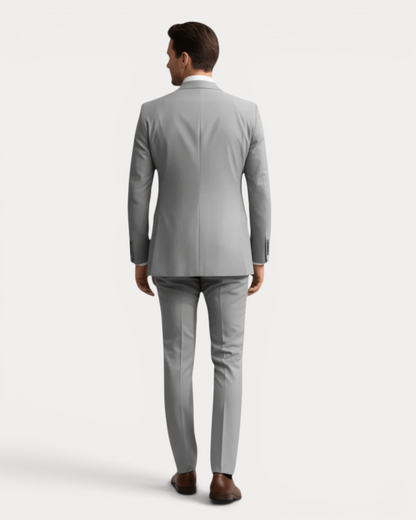 Abito Uomo Tre Pezzi Su Misura in Lana Stretch Formale
