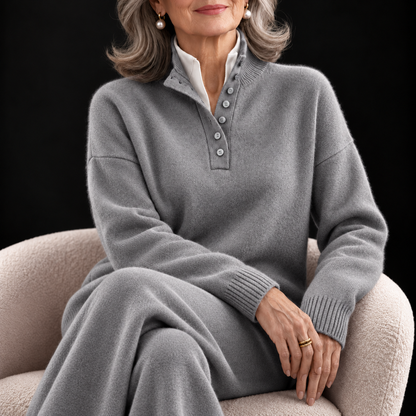 Cecilia | Completo Donna in Maglia Effetto Cashmere
