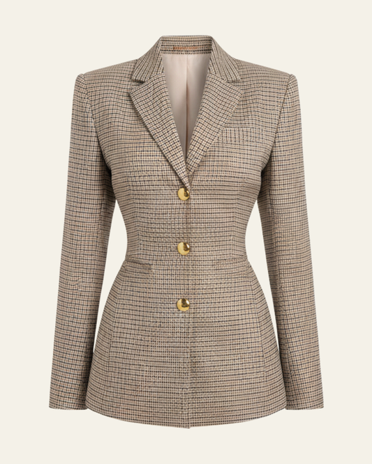Blazer Donna Sartoriale Linea a Clessidra