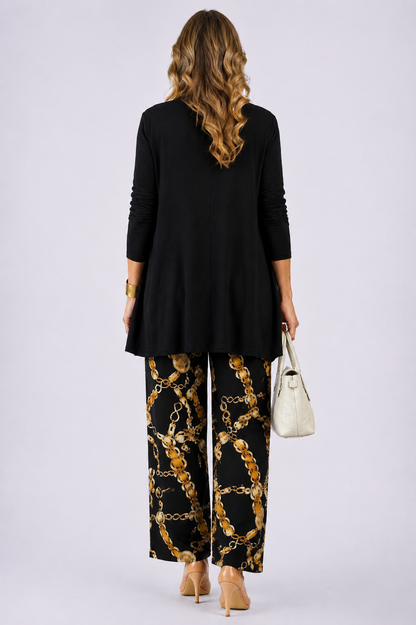 Giuditta | Completo Donna 3 Pezzi Nero