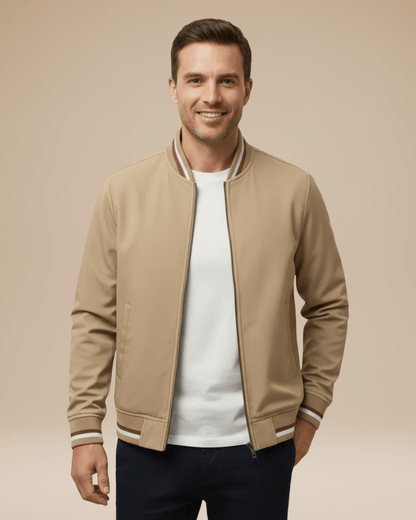 Bomber Uomo con Colletto a Costine