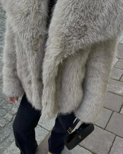 Giacca Donna in Pelliccia Sintetica