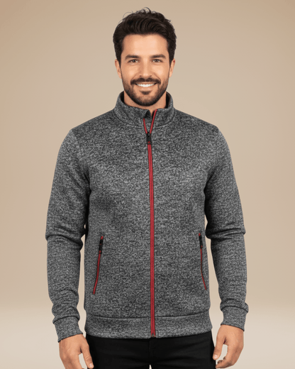 Giacca Uomo in Pile con Zip Integrale