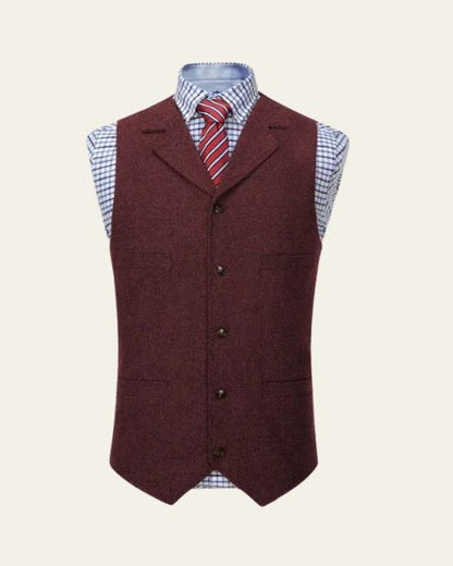 Gilet Uomo in Tweed