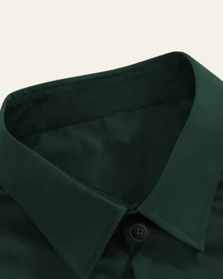 Camicia Uomo Elasticizzata Stretch Superficie Liscia