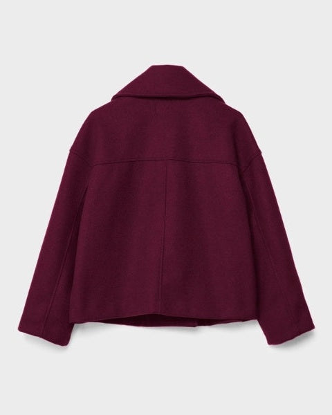 Cappotto Corto Donna Doppiopetto in Lana