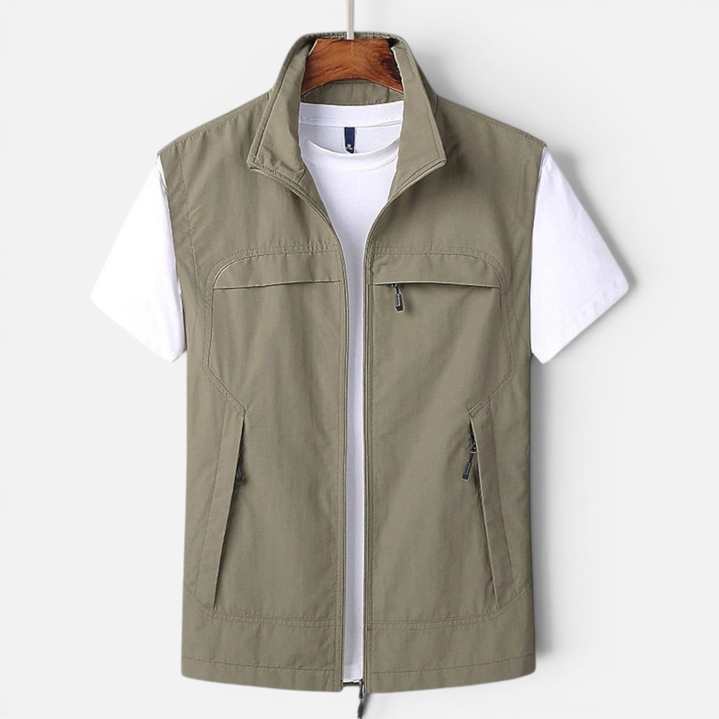 Gilet Uomo Leggero Traspirante Estivo