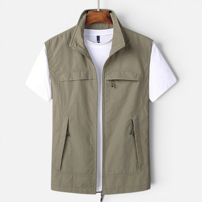 Gilet Uomo Leggero Traspirante Estivo