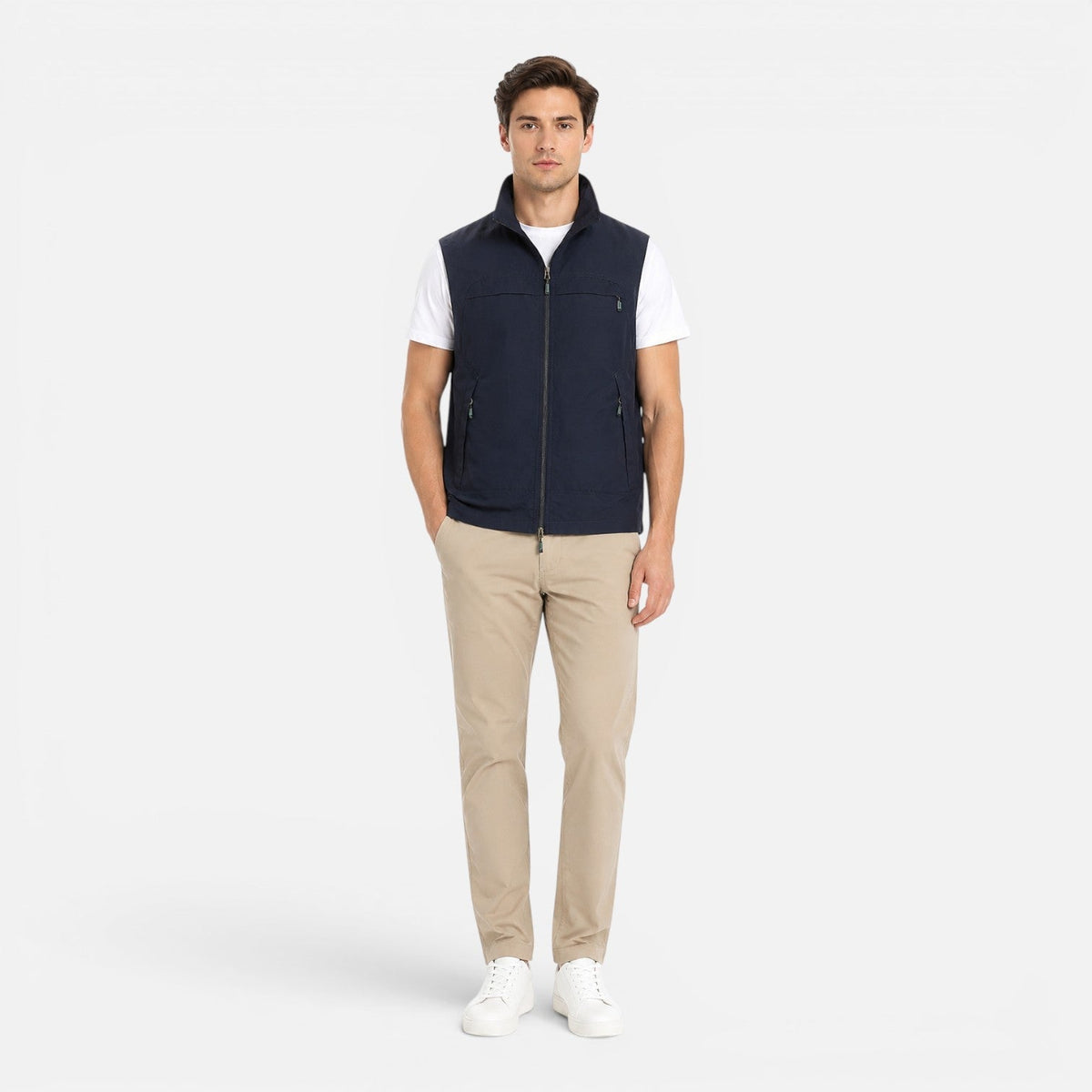 Gilet Uomo Leggero Traspirante Estivo