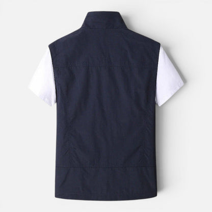 Gilet Uomo Leggero Traspirante Estivo
