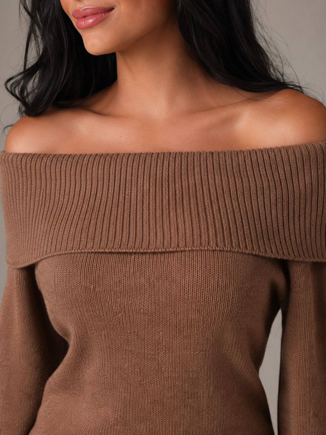 Maglione Donna a Spalle Scoperte