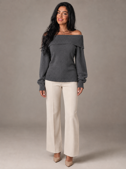 Maglione Donna a Spalle Scoperte
