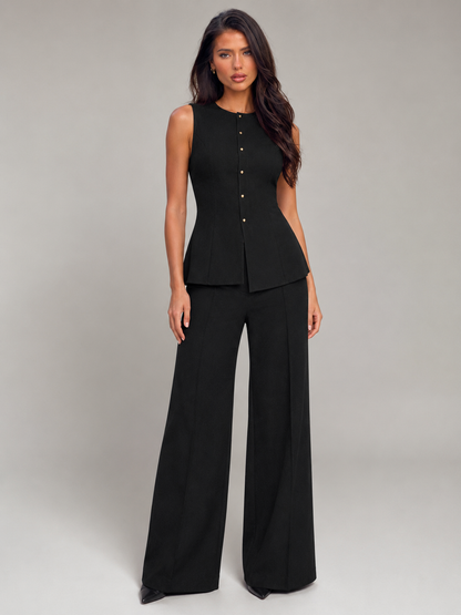 Completo Donna Gilet e Palazzo Neri