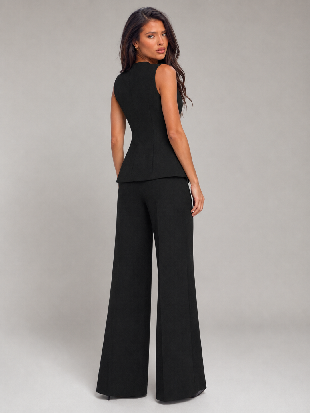 Completo Donna Gilet e Palazzo Neri