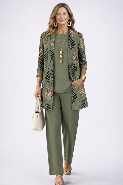 Margherita | Completo Donna 3 Pezzi Verde