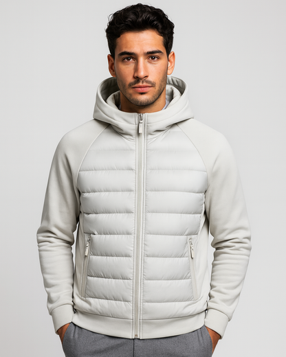 Piumino Uomo Softshell con Cappuccio